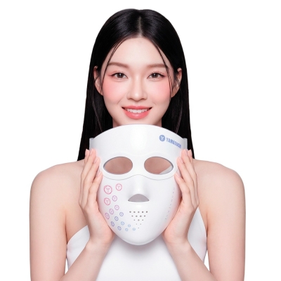 Силиконовая маска для фотоомоложения лица Yamaguchi 3D LED Face Mask